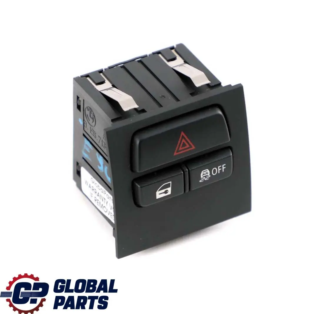 Switch ZV Lock Hazard Warning Flashers DTC to BMW E90 E91 E92 E93 with Part number 9196713 BMW E90 E91 E92 E93 Switch ZV Lock Hazard Warning Flashers DTC - SKU 9196713 - Part number 9196713