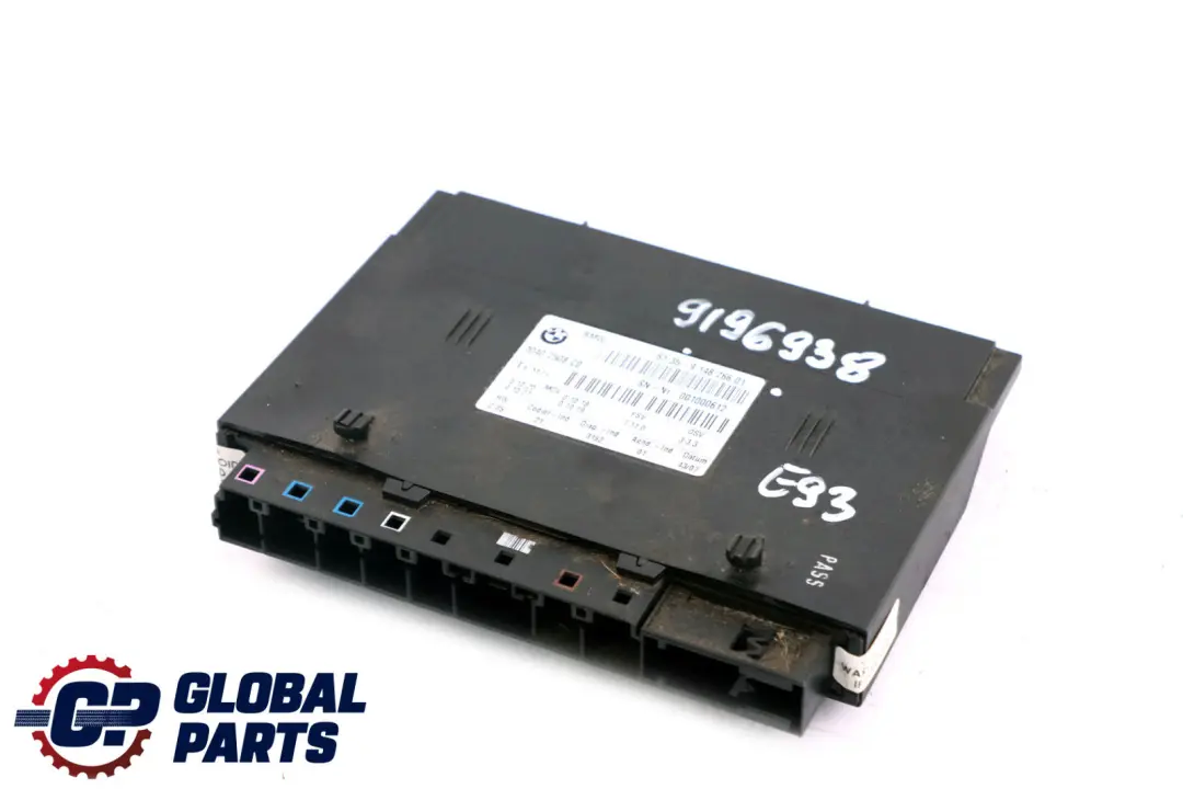 Sitz Steuer Gerät ECU 9148266 für BMW E93 mit Teilenummer 9196938 BMW E93 Sitz Steuer Gerät ECU 9148266 - SKU 9196938 - Teilenummer 9196938