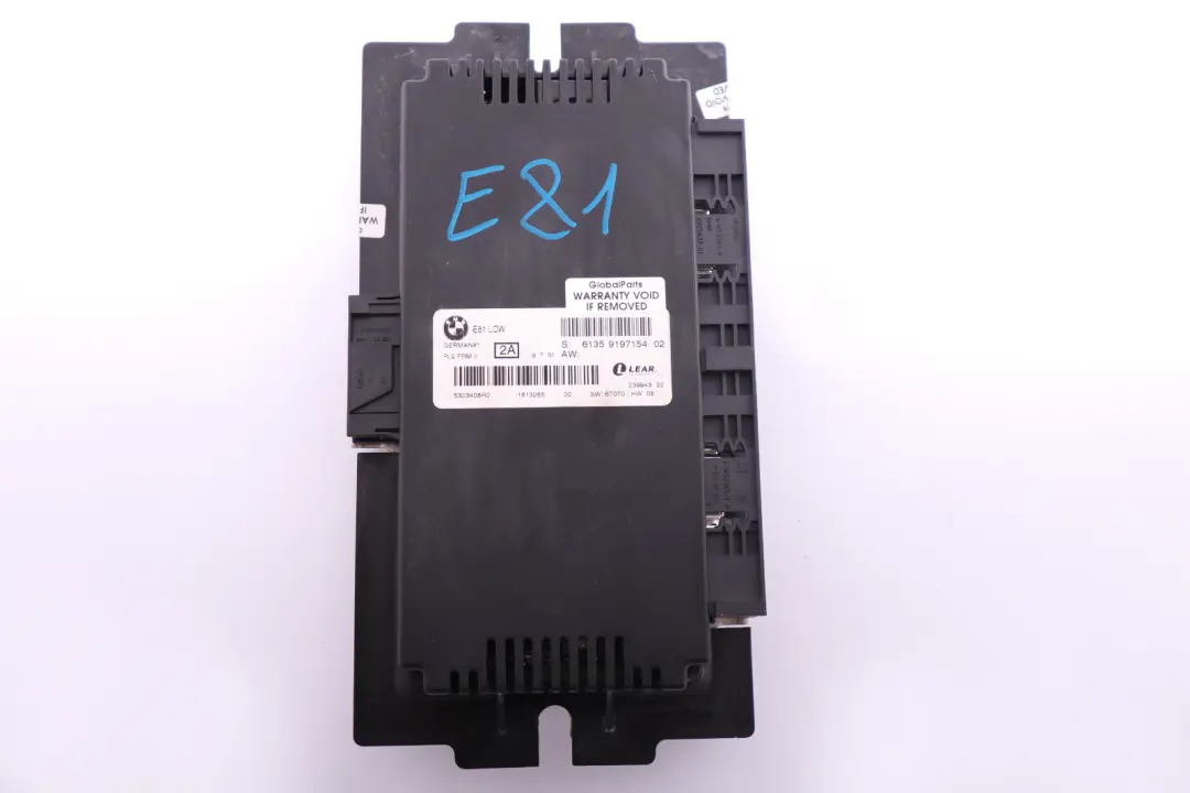 Fußraumleuchtenmodul Steuergerät ECU PL2 FRM II für BMW E81 mit Teilenummer 9197154 BMW E81 Fußraumleuchtenmodul Steuergerät ECU PL2 FRM II - SKU 9197154 - Teilenummer 9197154