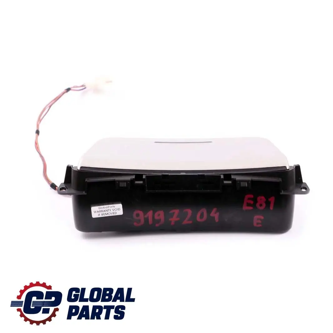 Aschenbecher Mittelkonsole Satinsilber Matt für BMW E81 E87 LCI mit Teilenummer 9197204 BMW E81 E87 LCI Aschenbecher Mittelkonsole Satinsilber Matt - SKU 9197204 - Teilenummer 9197204