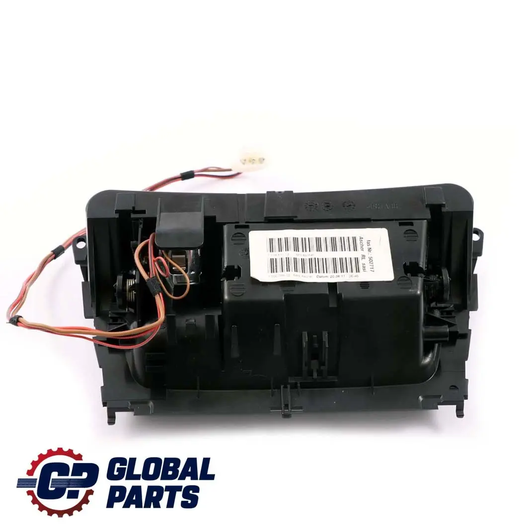BMW E81 E87 LCI Embellecedor Cenicero Consola Satinsilber Mate - SKU 9197204 - Número de pieza 9197204