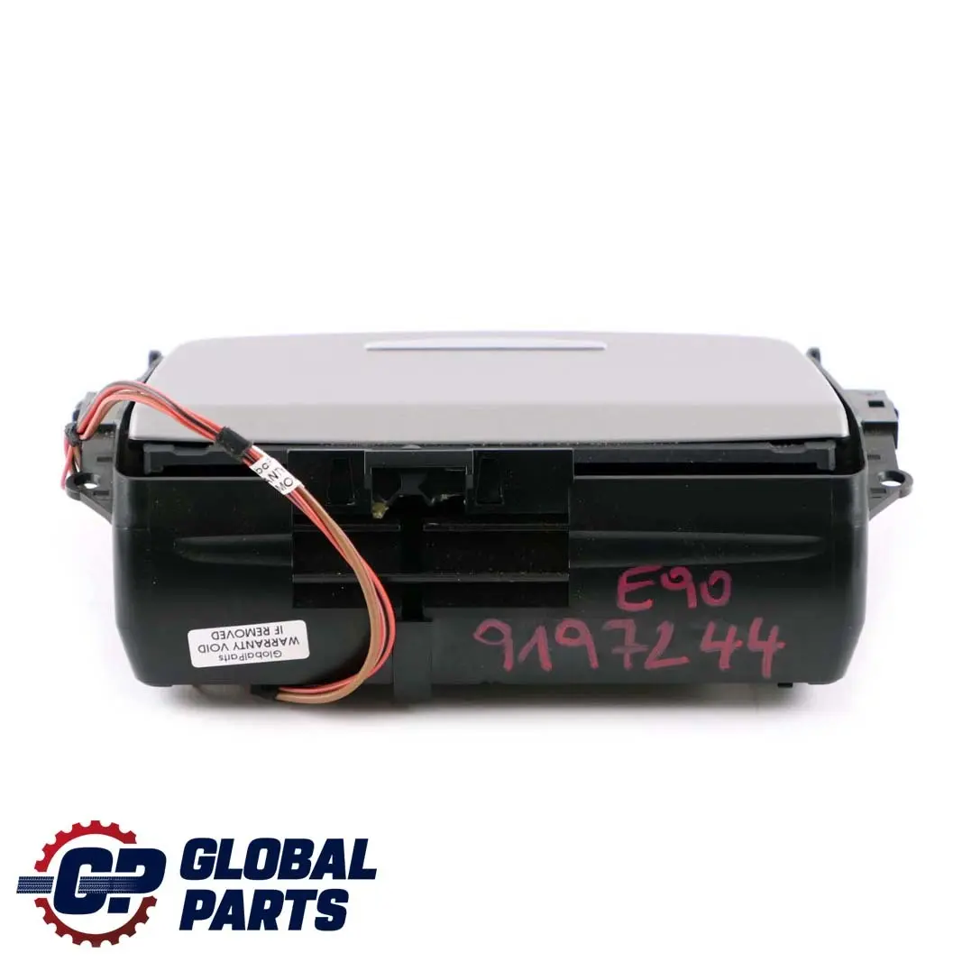 Ashtray Centre Console Satinsilber Silver Lighter to BMW 3 Series E90 E91 LCI with Part number 9197244 BMW 3 Series E90 E91 LCI Ashtray Centre Console Satinsilber Silver Lighter - SKU 9197244 - Part number 9197244