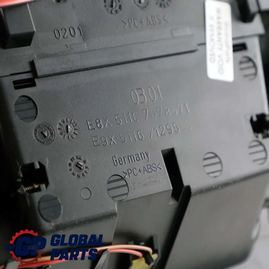 BMW 3 er E90 E91 LCI Aschenbecher Mittelkonsole Satinsilber 7078571 - SKU 9197244 - Teilenummer 9197244