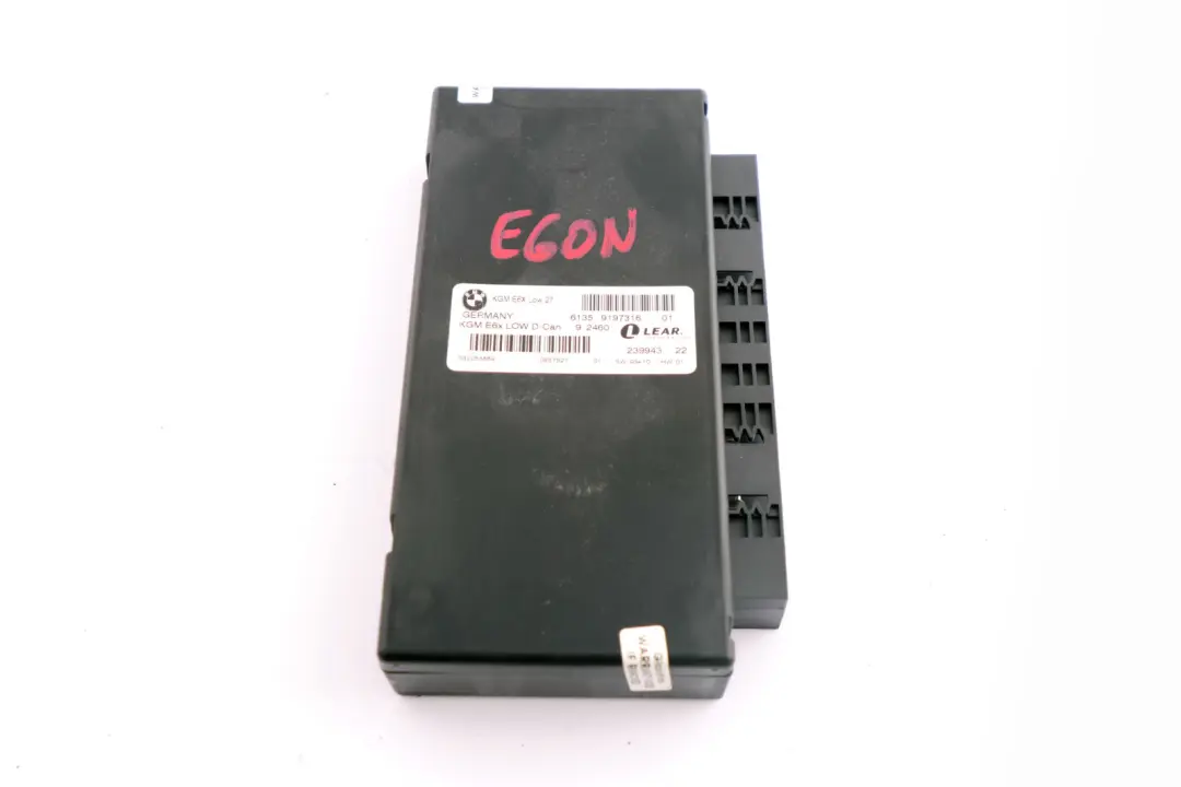 BMW E60 E61 LCI E63 E64 Body Gateway Modul ECU Steuergerät - SKU 9197316 - Teilenummer 9197316
