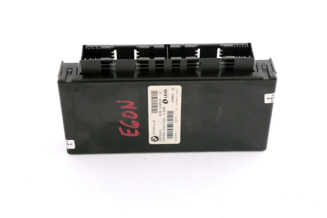 BMW E60 E61 LCI E63 E64 Body Gateway Modul ECU Steuergerät - SKU 9197316 - Teilenummer 9197316