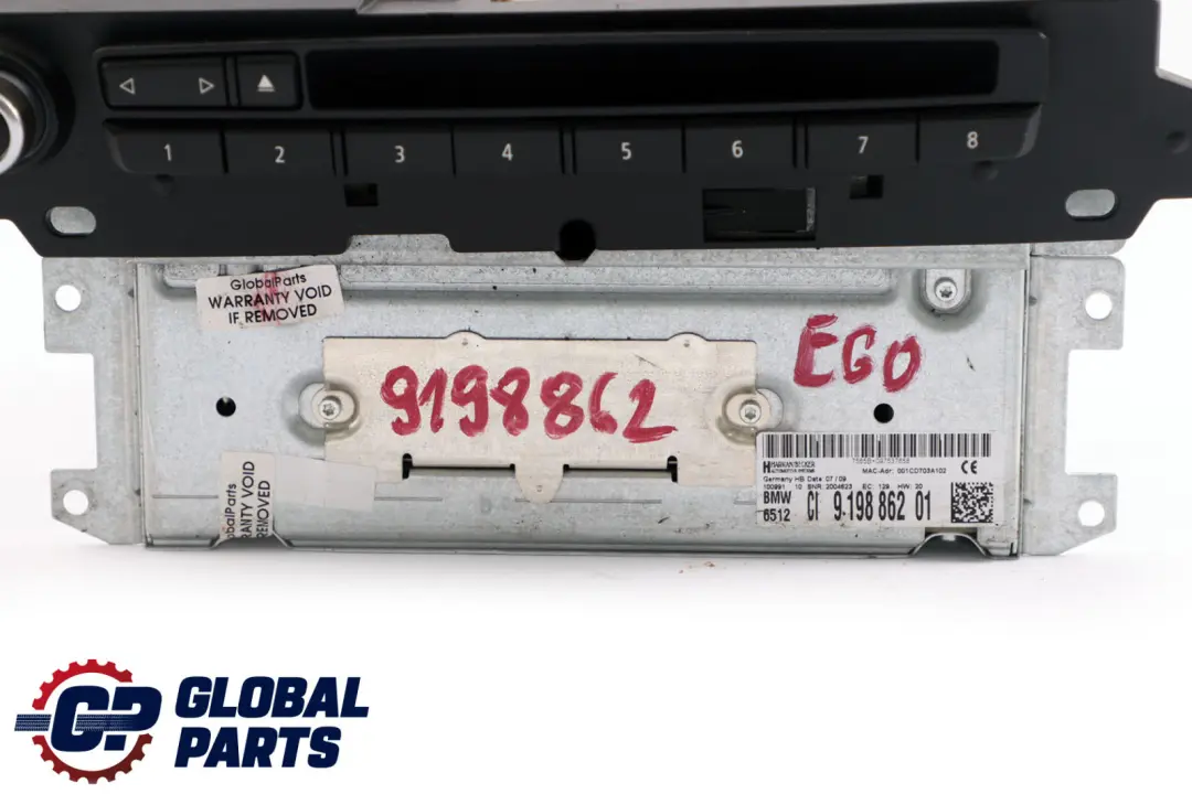 CIC CD Professional Navigation System Kontroller für BMW 5 Series E60 E61 mit Teilenummer 9198862 BMW 5 Series E60 E61 CIC CD Professional Navigation System Kontroller - SKU 9198862 - Teilenummer 9198862