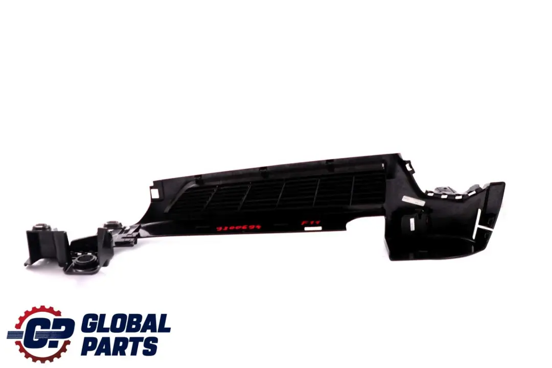 BMW F11 Panel Ventilación Aire Acondicionado Lado Exterior Negro - SKU 9200694 - Número de pieza 9168484