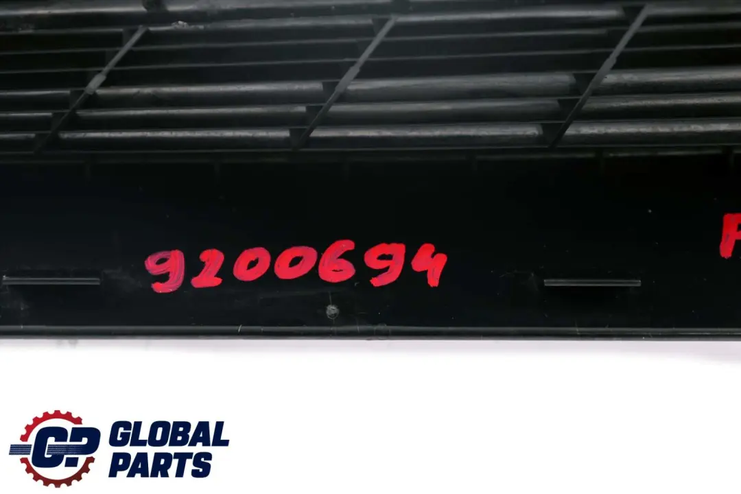 BMW 5 Series F11 Air Vent Trim Panel Railing Right Trunk Boot O/S Black - SKU 9200694 - Part number 9168484