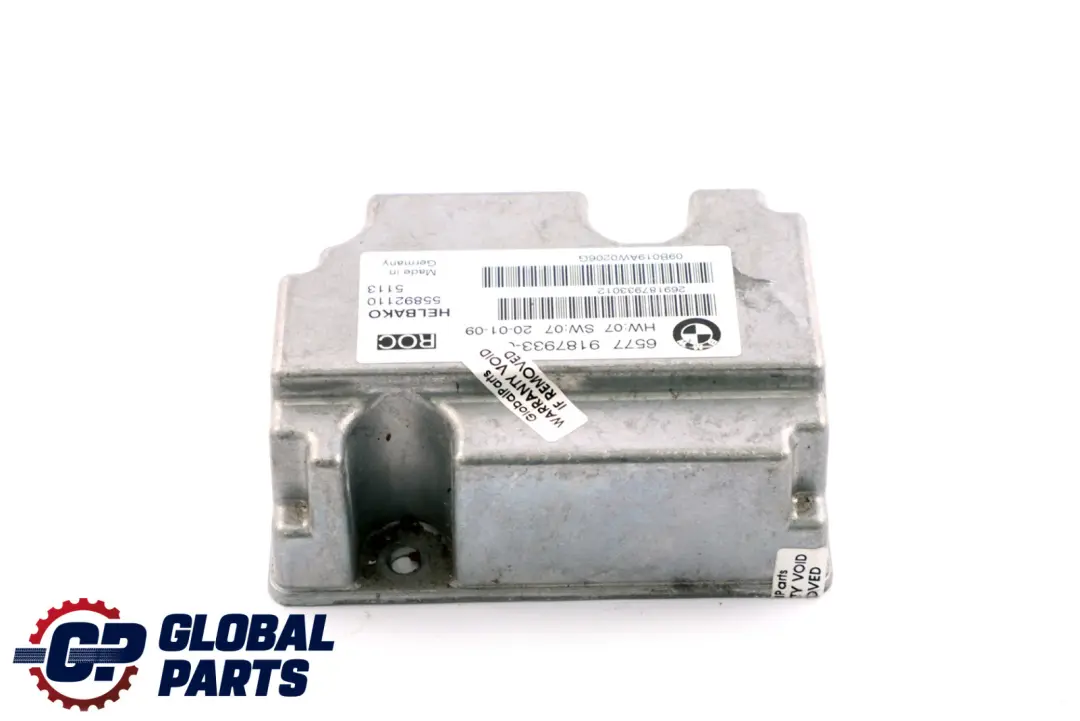  Rollover Controller BMW E88 E93 Mini R57 Convertible Control Unit Module - SKU 9201128 - Part number 9201128