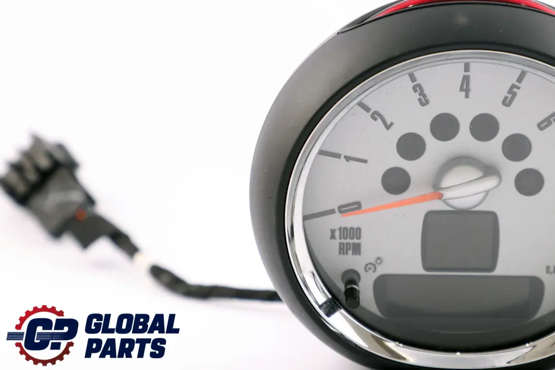 Tacometro Cuentarrevoluciones Cromo para Mini Cooper R56 R57 R59 con número de pieza 9153407 Mini Cooper R56 R57 R59 Tacometro Cuentarrevoluciones Cromo - SKU 9201397 - Número de pieza 9153407