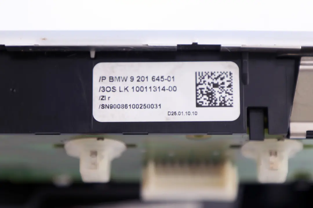 BMW E81 E82 E87 E90 E91 E92 Dach Lampen Schalter Hinten Mitte Schwarz - SKU 9201645-1 - Teilenummer 9201645