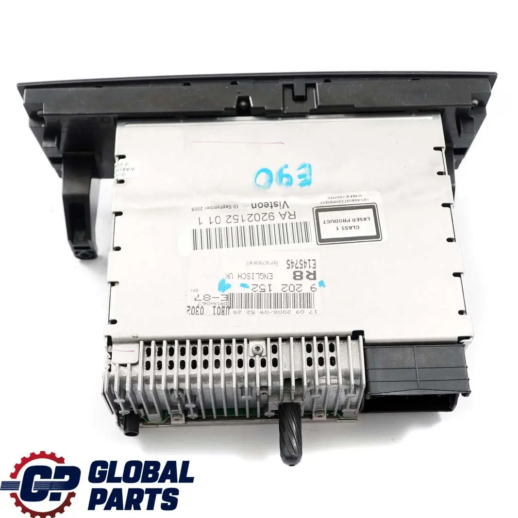 Radio Business CD Player to BMW E81 E87 E88 E90 E91 with Part number 9202152 BMW E81 E87 E88 E90 E91 Radio Business CD Player - SKU 9202152-1 - Part number 9202152