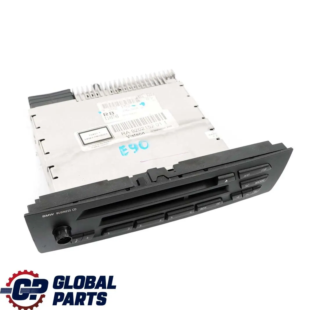 Radio Lettore CD Business per BMW E81 E87 E88 E90 E91 con numero di parte 9202152 BMW E81 E87 E88 E90 E91 Radio Lettore CD Business - SKU 9202152-1 - Numero di parte 9202152