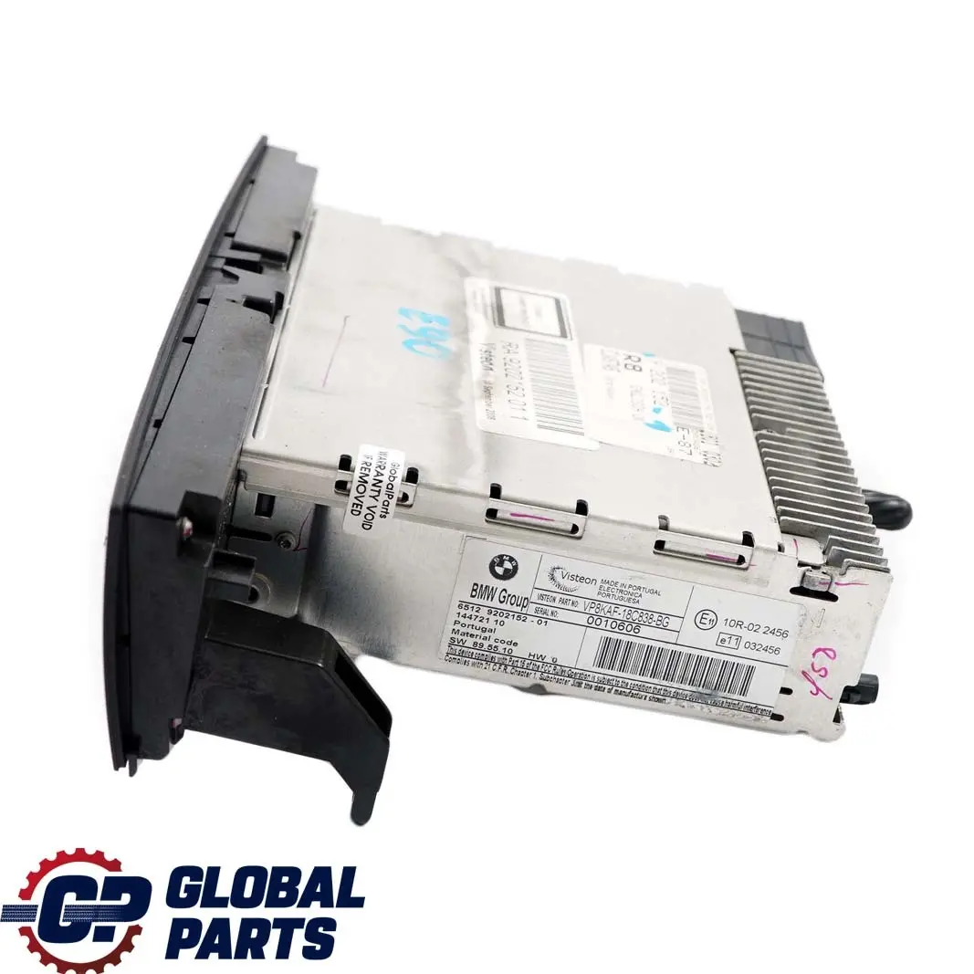 BMW E81 E87 E88 E90 E91 1 Radio Business CD Player - SKU 9202152-1 - Numéro de pièce 9202152