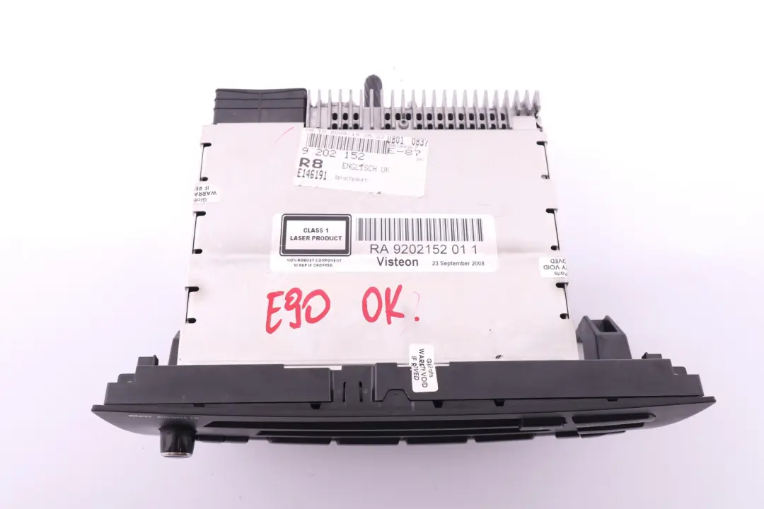 BMW E81 E87 E88 E90 E91 LCI Radio Business CD Player - SKU 9202152 - Numéro de pièce 9202152