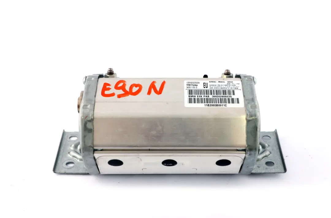 Module BMW E90 E91 E92 LCI Front Passenger Side Dashboard Single Stage to Air with Part number 9202806 Air Module BMW E90 E91 E92 LCI Front Passenger Side Dashboard Single Stage - SKU 9202806 - Part number 9202806