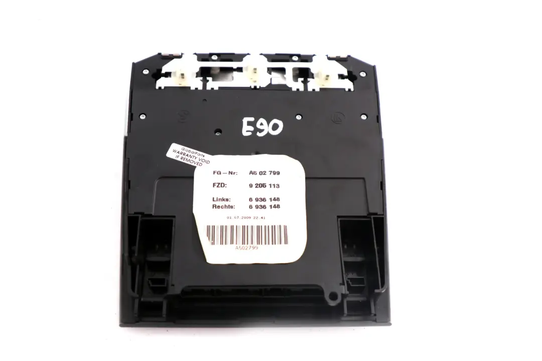  Roof Interior Light BMW E84 E90 E91 E92 Switch Button Panel Unit Grey - SKU 9205113 - Part number 9205113