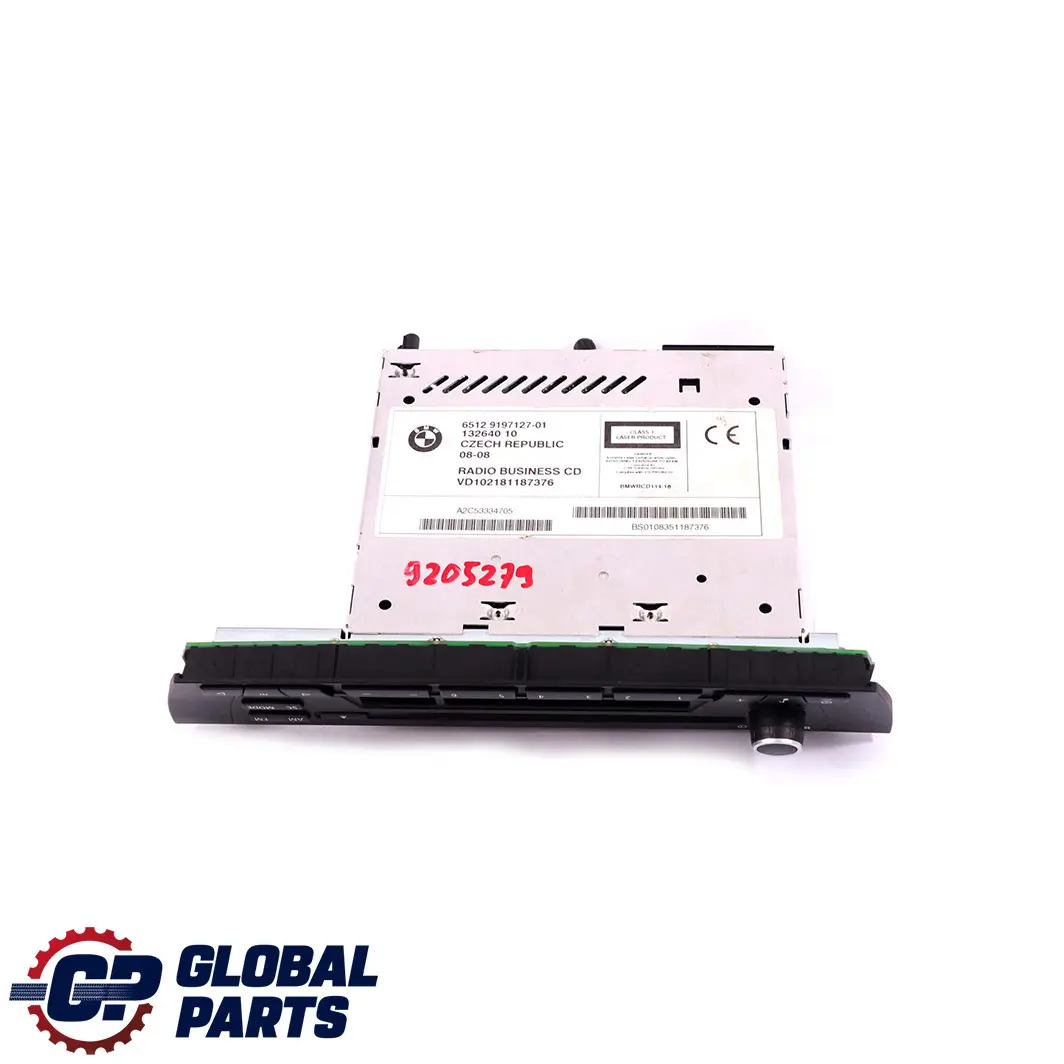 BMW X3 Z4 Series E83 E85 E86 Radio Business CD Player 9197127 - SKU 9205279 - Part number 6935625
