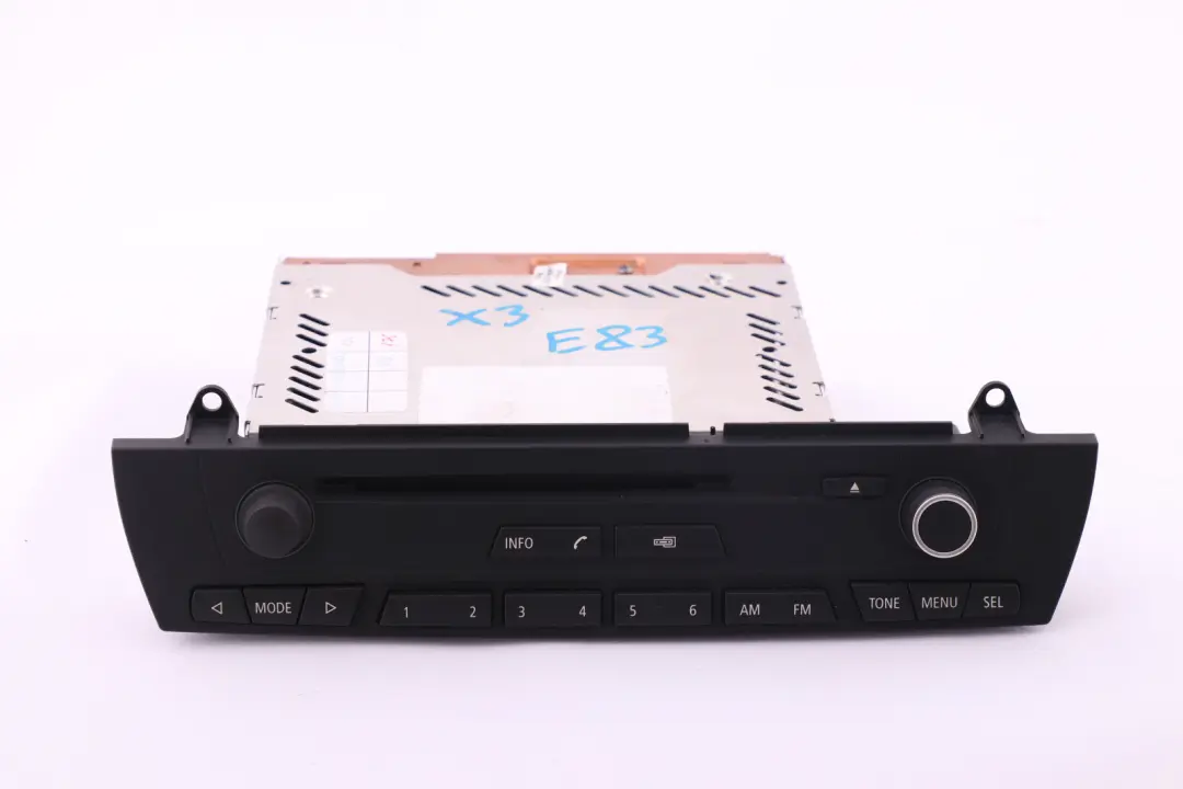 BMW X3 Series E83 Radio Navigation System CID Control Unit CD Player - SKU 9205287 - Part number 9205287
