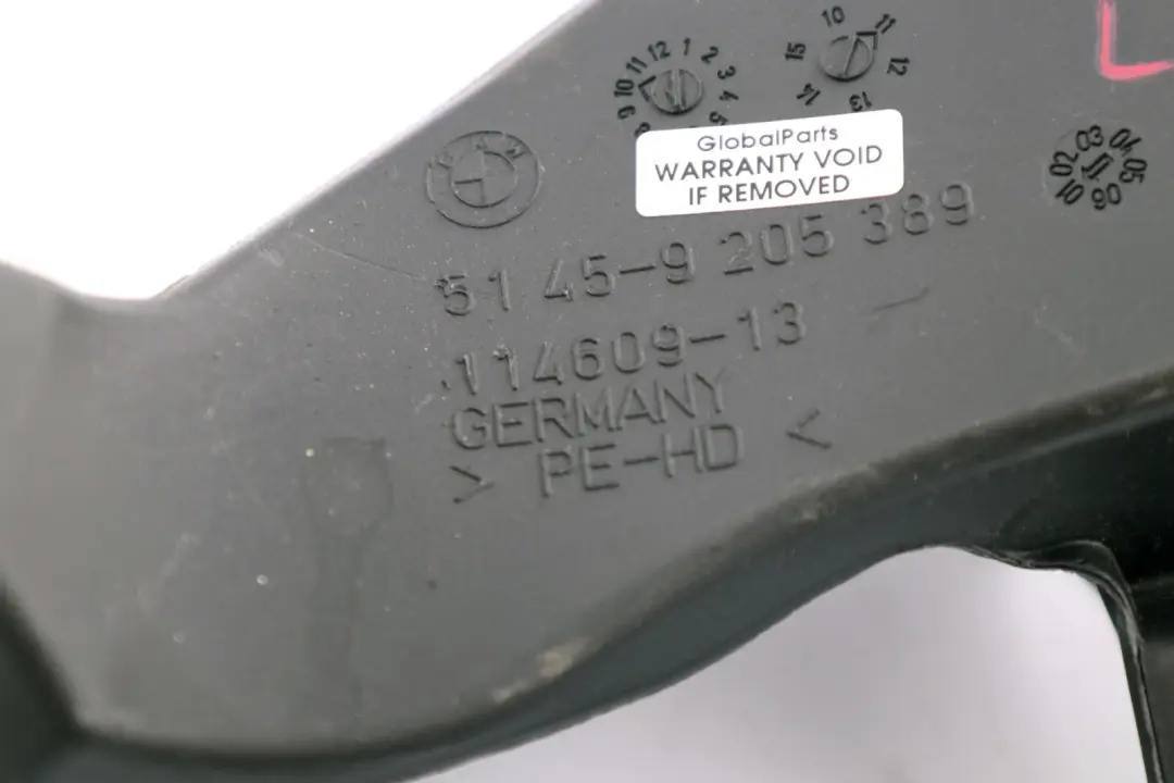 Kanał Wlot Powietrza Lewy do BMW F20 F21 F30 F31 F32 o numerze 51459205389 BMW F20 F21 F30 F31 F32 Kanał Wlot Powietrza Lewy - SKU 9205389 - Numer Części 51459205389
