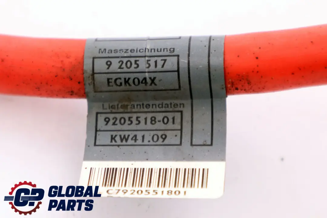 Leitung Batterie Plus 6112 für BMW 3 er E90 E91 LCI E92 E93 mit Teilenummer 9205518 BMW 3 er E90 E91 LCI E92 E93 Leitung Batterie Plus 6112 - SKU 9205518 - Teilenummer 9205518
