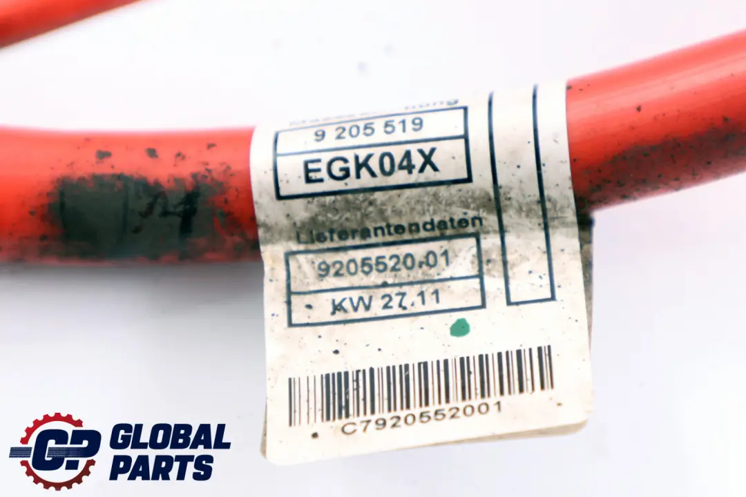 Leitung Batterie Plus 6112 für BMW 3 er E90 E91 LCI E92 E93 mit Teilenummer 9205520 BMW 3 er E90 E91 LCI E92 E93 Leitung Batterie Plus 6112 - SKU 9205520 - Teilenummer 9205520