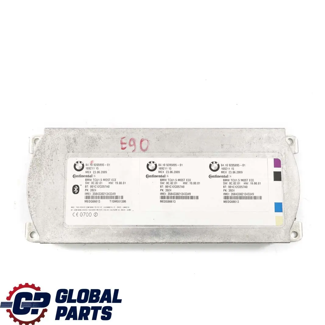 Module De Commande Bluetooth Télématique pour BMW E60 E87 E90 à propos du numéro de pièce 9205895 BMW E60 E87 E90 Module De Commande Bluetooth Télématique - SKU 9205895 - Numéro de pièce 9205895