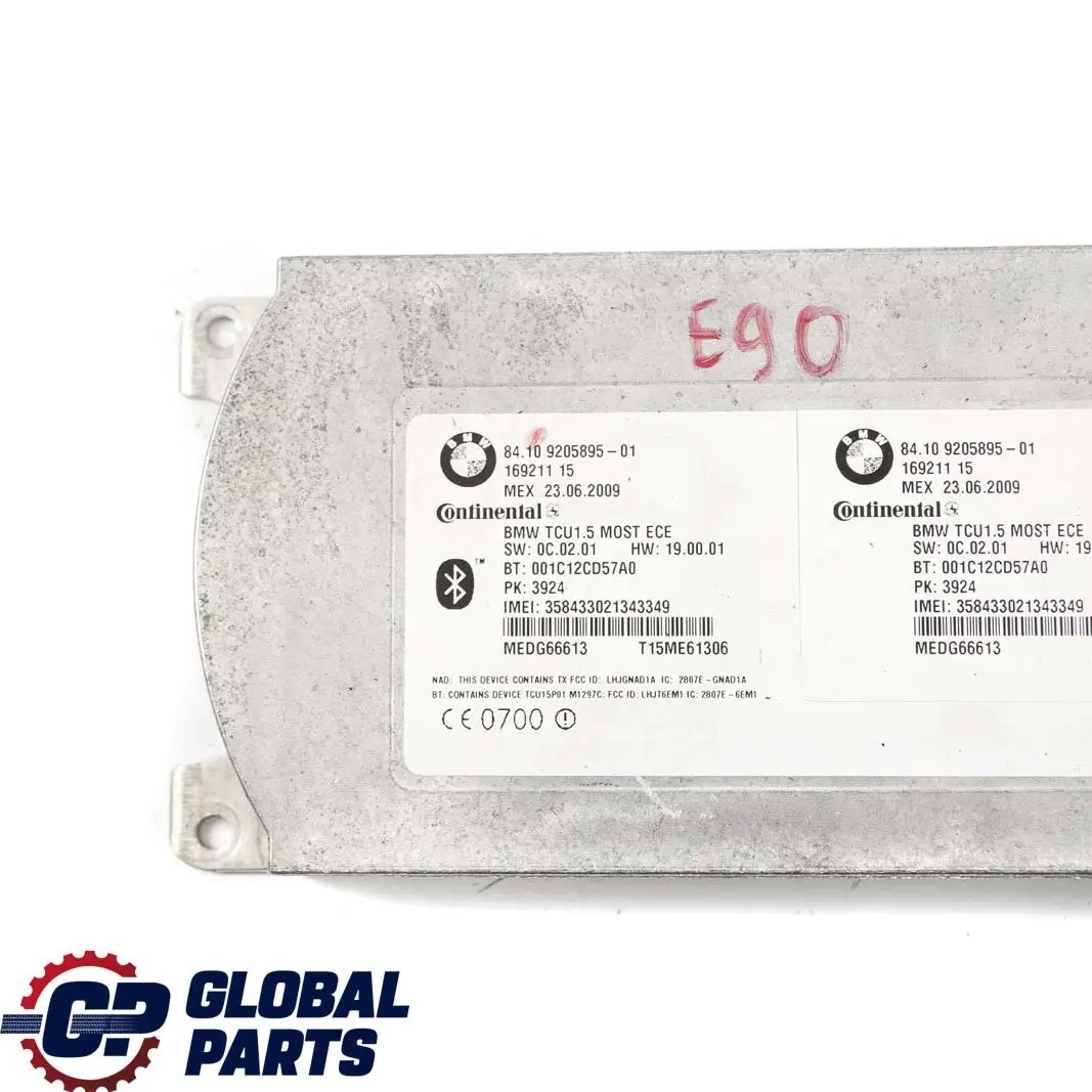 Moduł sterownik bluetooth BMW E60 E87 E90 - SKU 9205895 - Numer Części 9205895