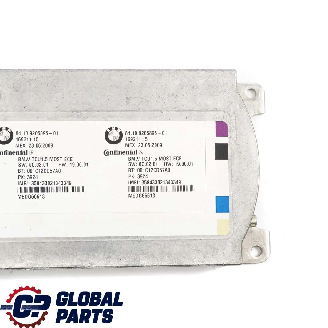 Telematics Bluetooth Control Unit Module to BMW E60 E87 E90 with Part number 9205895 BMW E60 E87 E90 Telematics Bluetooth Control Unit Module - SKU 9205895 - Part number 9205895