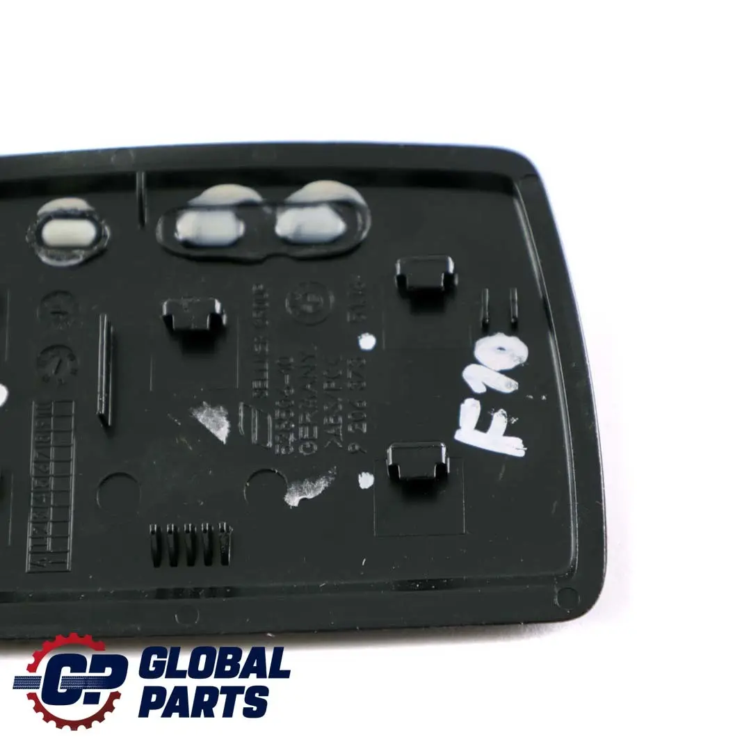 BMW F10 F11 Decor Cover Trim Panel Centre Console Ashtray Schwarz - SKU 9206373 - Part number 9206373