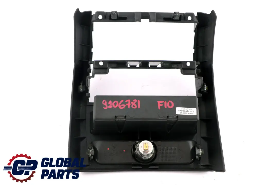 BMW 5 Series F10 F11 LCI Center Console Cover Trim Storage Rear Black 9206664 - SKU 9206781 - Part number 9206781