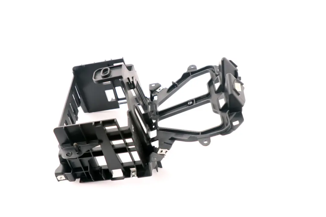 Module Carrier Centre Console Radio Frame Bracket to BMW Mini R55 R56 R57 LCI with Part number 9206833 BMW Mini R55 R56 R57 LCI Module Carrier Centre Console Radio Frame Bracket - SKU 9206833 - Part number 9206833