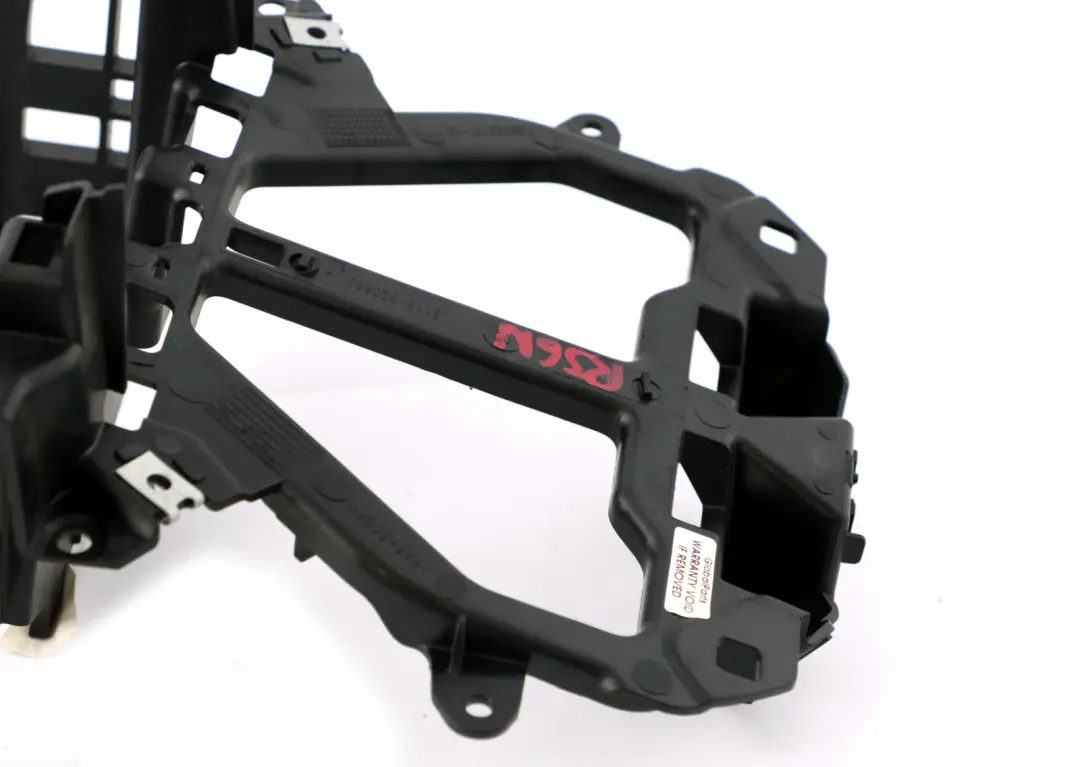 Mini R55 R56 R57 LCI Soporte central de consola de radio - SKU 9206834 - Número de pieza 9206834