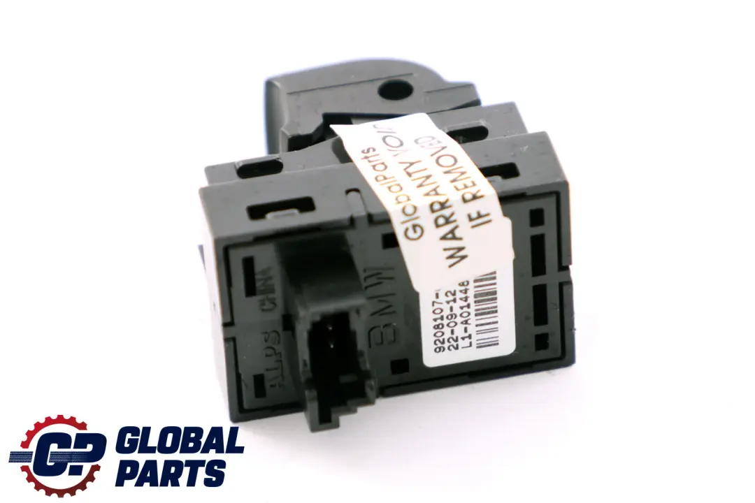 Interruptor Elevalunas Boton Negro para BMW 1 3 F20 F21 F30 F31 F32 F33 LCI con número de pieza 9208107 BMW 1 3 F20 F21 F30 F31 F32 F33 LCI Interruptor Elevalunas Boton Negro - SKU 9208107 - Número de pieza 9208107