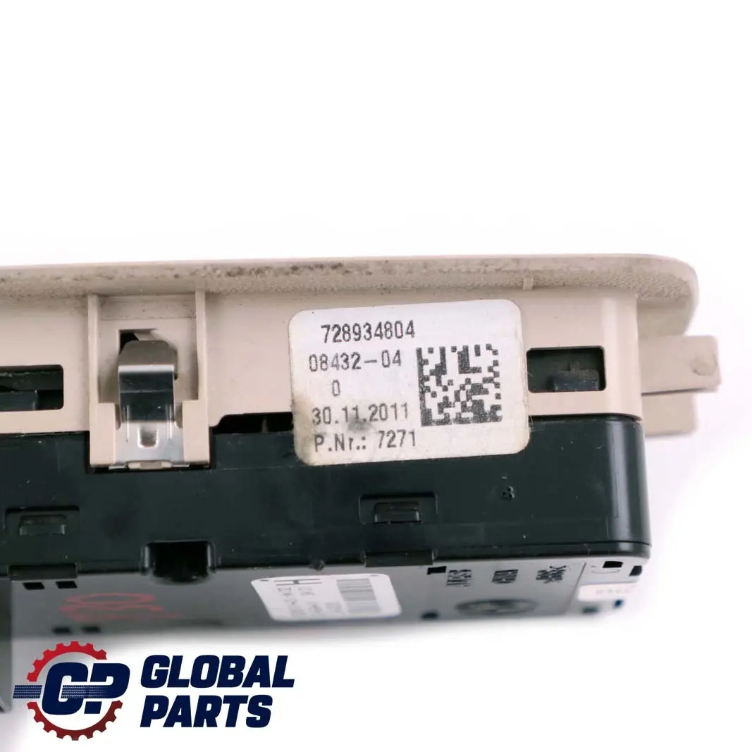 BMW 1 3 5 er F10 F30 F80 M3 Schalter Fensterheber Fahrerseite Oyster - SKU 9208111 - Teilenummer 9362107