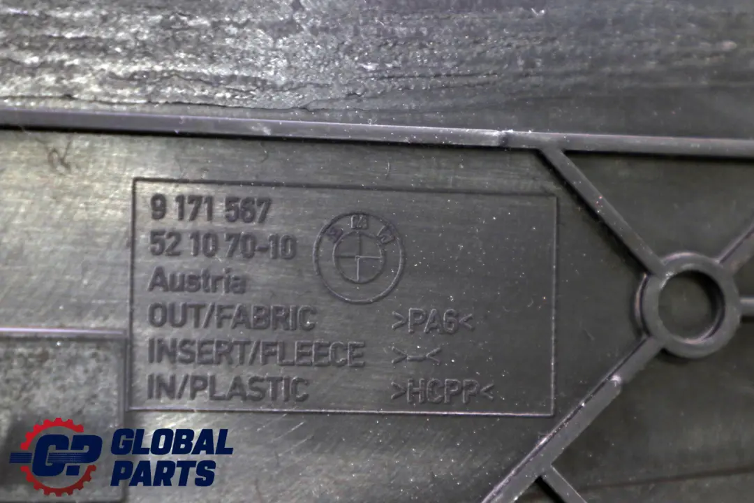 Obudowa Tunelu Lewa Czarna 9171567 do BMW F10 F11 o numerze 9208295 BMW F10 F11 Obudowa Tunelu Lewa Czarna 9171567 - SKU 9208295 - Numer Części 9208295