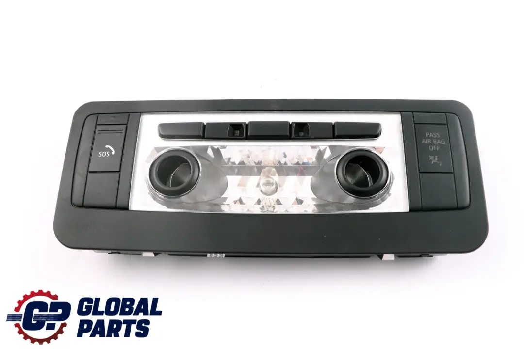 BMW 1 3 Z4 Series E88 E89 E93 Switch Unit Roof Light Lamp Schwarz Black - SKU 9209227 - Part number 9225702