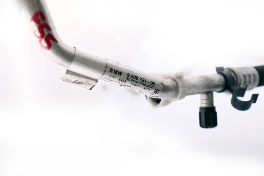 Tubo De aspiracion del refrigerante para Mini Cooper F55 F56 F57 F60 con número de pieza 9209721 Mini Cooper F55 F56 F57 F60 Tubo De aspiracion del refrigerante - SKU 9209721 - Número de pieza 9209721