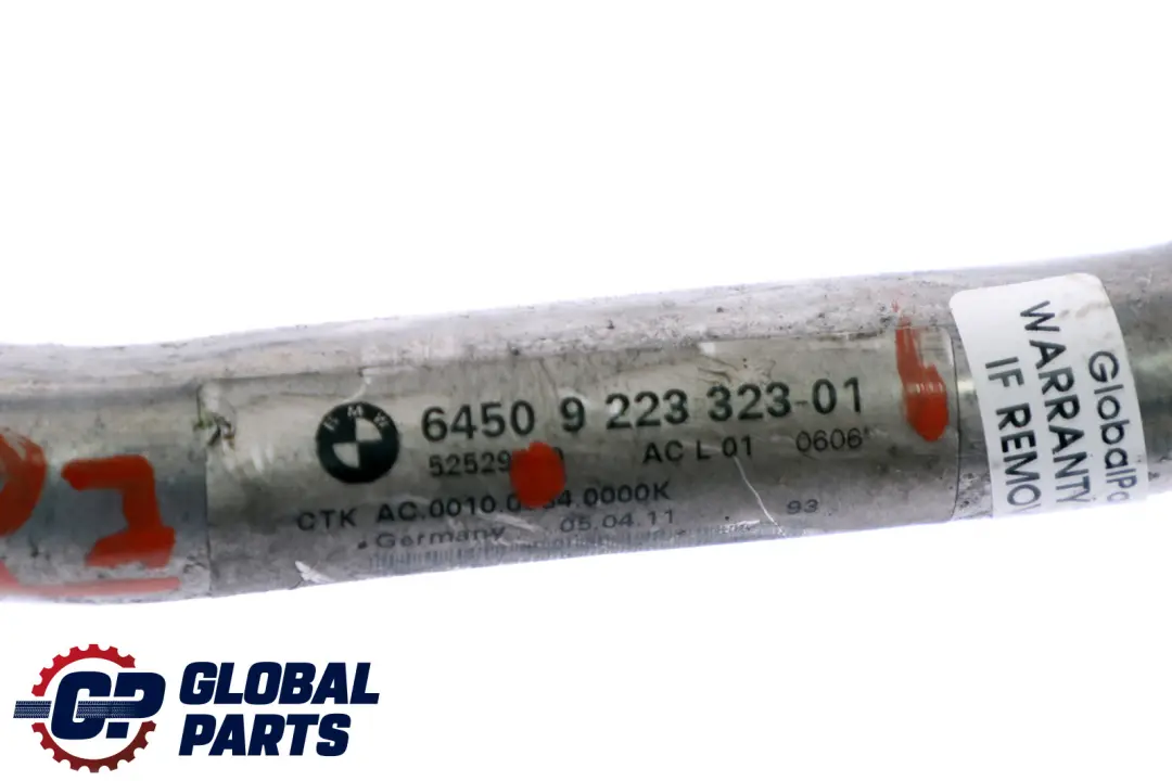 BMW 1 Series E81 E87 Suction Air Pipe Evaporator-Compressor Petrol N45N N46N - SKU 9209743 - Part number 9209743