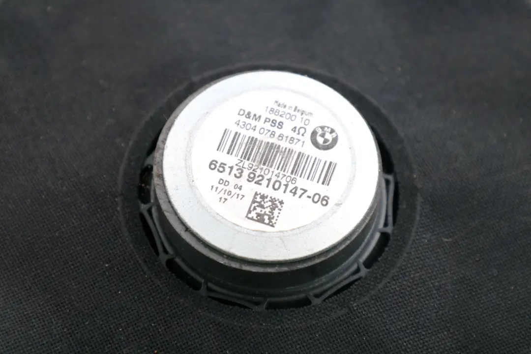 Left Central Bass Speaker Stereo Subwoofer N/S BMW 1 3 Series F20 F30 - SKU 9210147 - Part number 9210147
