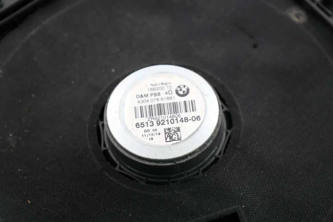 BMW 1 3 Reihe F20 F30 Zentralbass rechts STEREO 6513 - SKU 9210148 - Teilenummer 9210148