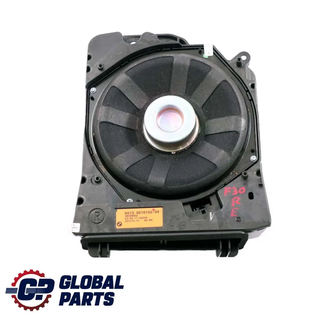 Zentraler Basslautsprecher Harman Kardon Rechts für BMW F30 F31 F32 mit Teilenummer 9210152 BMW F30 F31 F32 Zentraler Basslautsprecher Harman Kardon Rechts - SKU 9210152 - Teilenummer 9210152