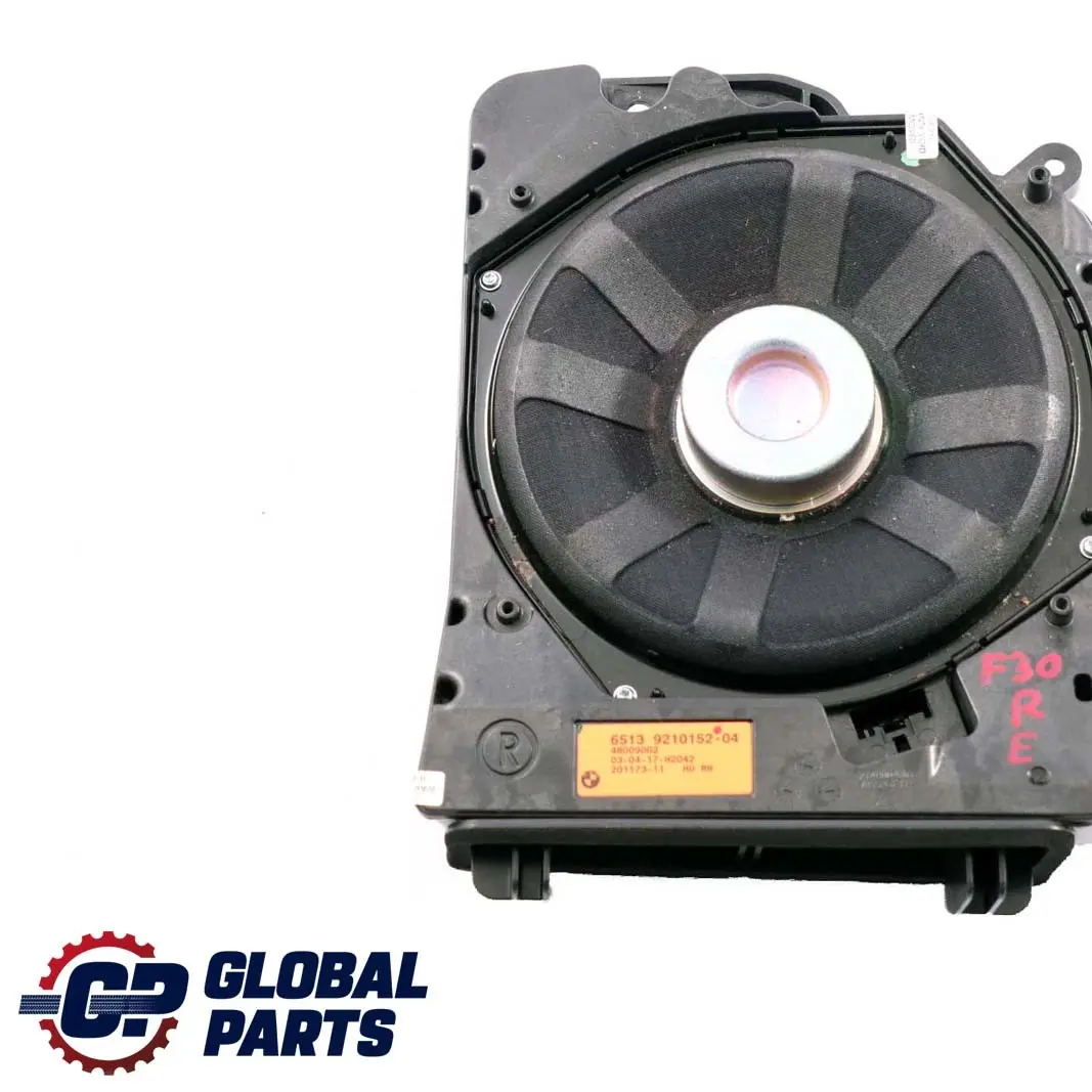  Central Bass Speaker BMW F30 F31 F32 Harman Kardon Right O/S - SKU 9210152 - Part number 9210152