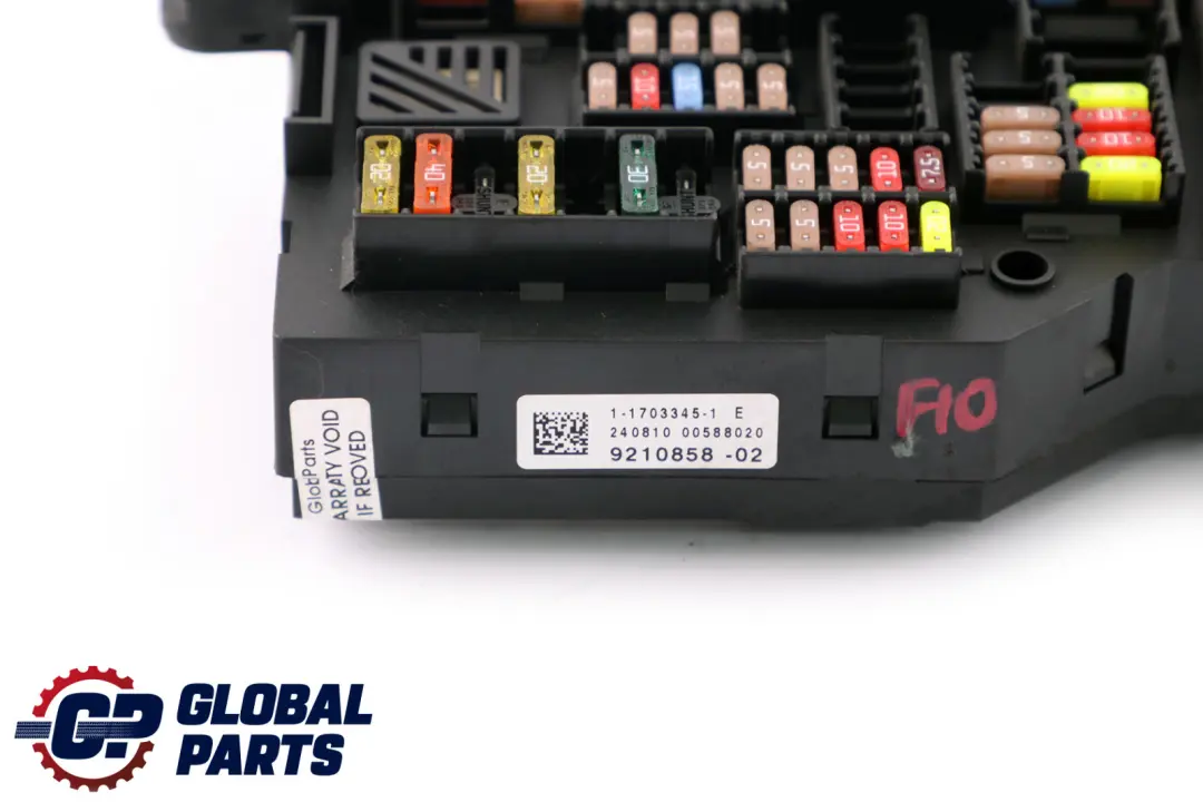 Distribution Fuse Box Rear to BMW 5 Series F10 F11 Power with Part number 9210858 BMW 5 Series F10 F11 Power Distribution Fuse Box Rear - SKU 9210858 - Part number 9210858