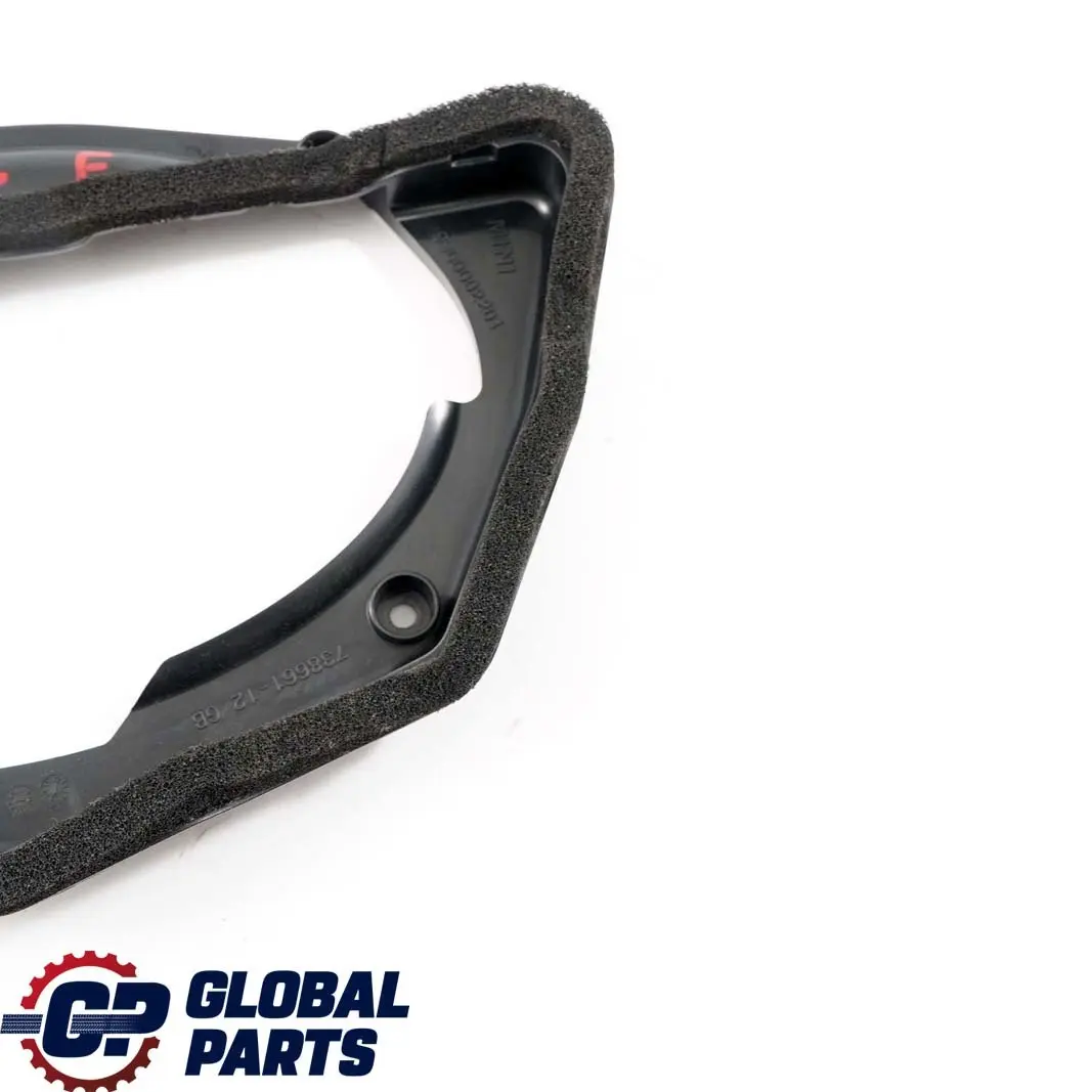 Left N/S Lateral Trim Panel Hi-Fi Loudspeaker Holder Bracket to BMW Mini R55 Rear with Part number 9211152 BMW Mini R55 Rear Left N/S Lateral Trim Panel Hi-Fi Loudspeaker Holder Bracket - SKU 9211152 - Part number 9211152