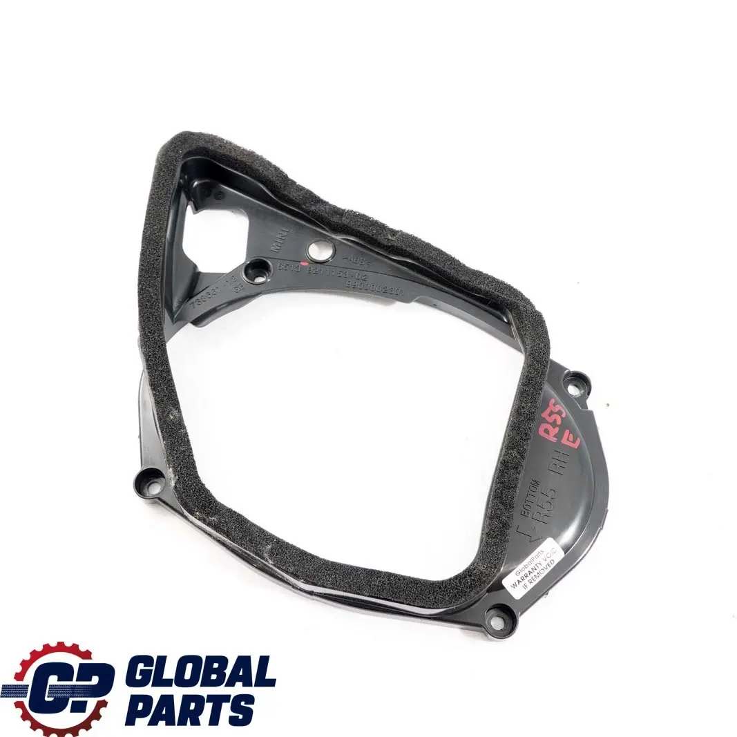 Haute Fidelite Audio Haut-Parleur Support Arriere Droite pour Mini Clubman R55 à propos du numéro de pièce 9211153 Mini Clubman R55 Haute Fidelite Audio Haut-Parleur Support Arriere Droite - SKU 9211153 - Numéro de pièce 9211153