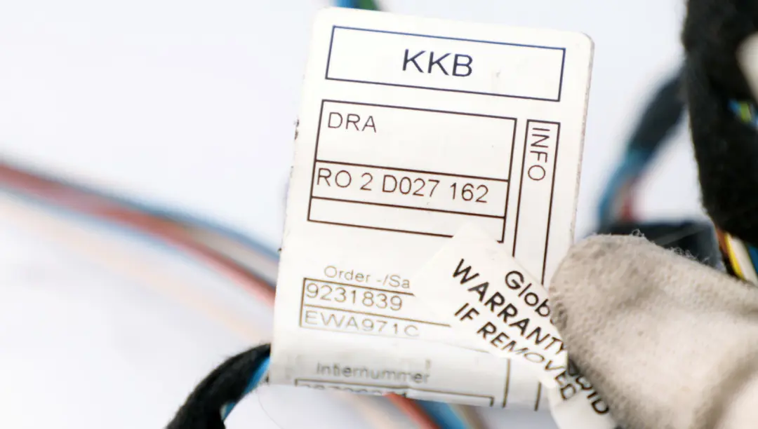 Wiązka Kabli do Mini Cooper R55 R56 R57 o numerze 9211323 Mini Cooper R55 R56 R57 Wiązka Kabli - SKU 9211323 - Numer Części 9211323