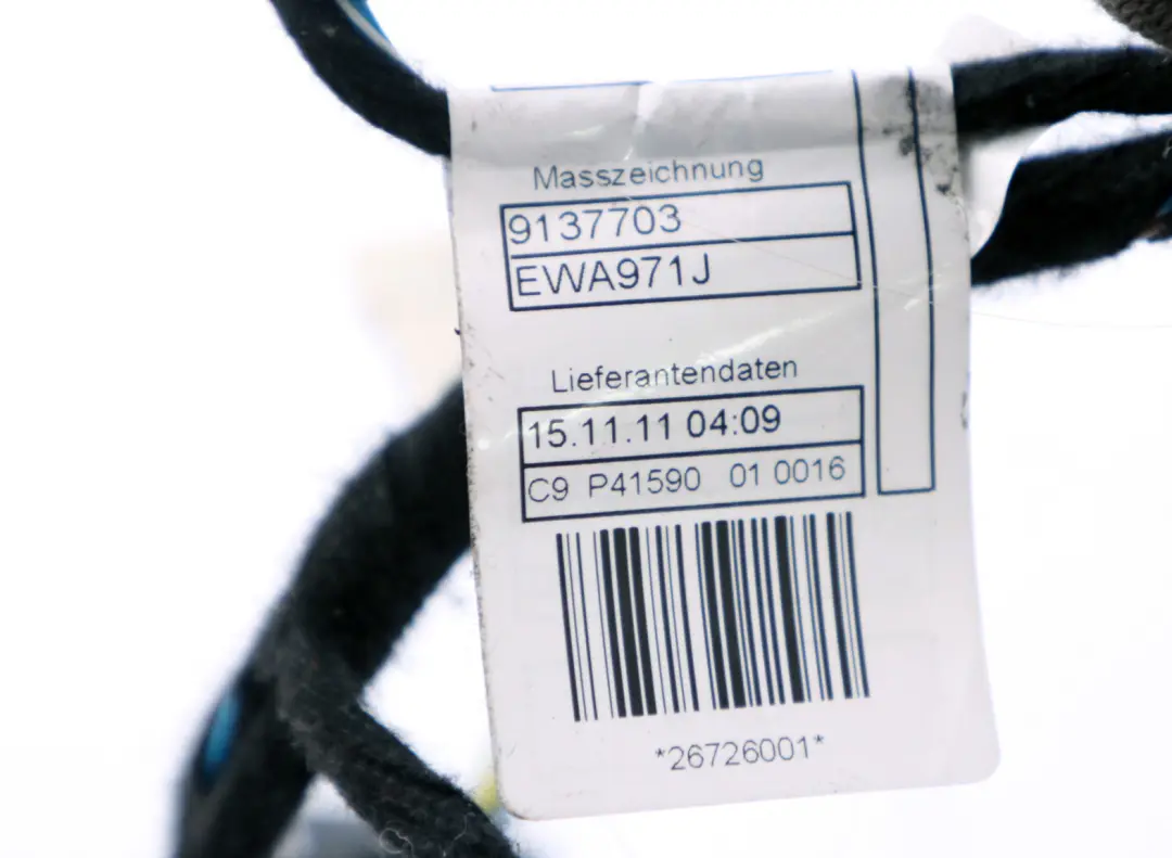 Kabel Kabelsatz HiFi Elektrik für Mini Cooper R55 R56 R57 mit Teilenummer 9211323 Mini Cooper R55 R56 R57 Kabel Kabelsatz HiFi Elektrik - SKU 9211323 - Teilenummer 9211323