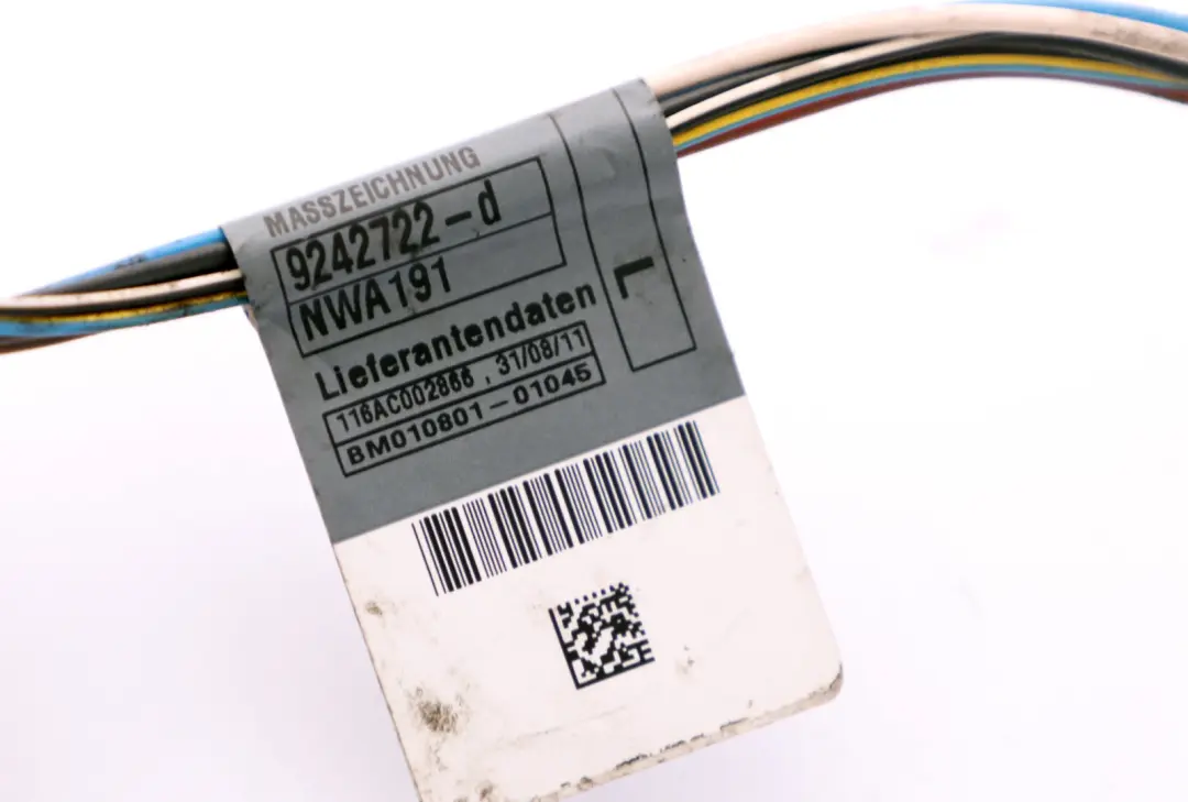 Cable Wiring Set HiFi Electrical System to Mini Cooper R55 R56 R57 with Part number 9211323 Mini Cooper R55 R56 R57 Cable Wiring Set HiFi Electrical System - SKU 9211323 - Part number 9211323