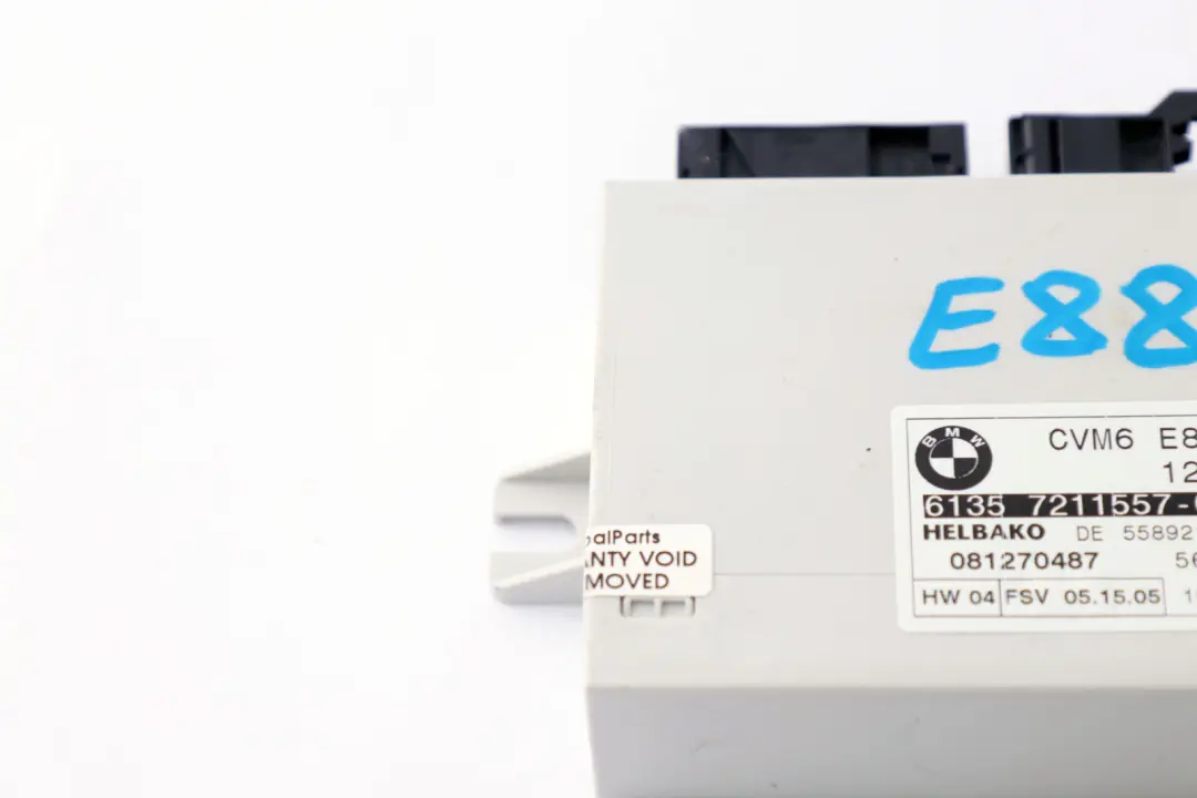  *BMW 1 Reihe E88 Cabrio Verdeck Steuergerät Modul CVM6 - SKU 9211494 - Teilenummer 9211494